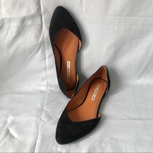 & Other Stories Leather Almond Toe Flats